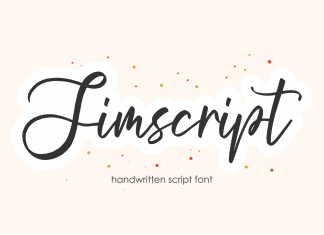 Jimscript Script Font
