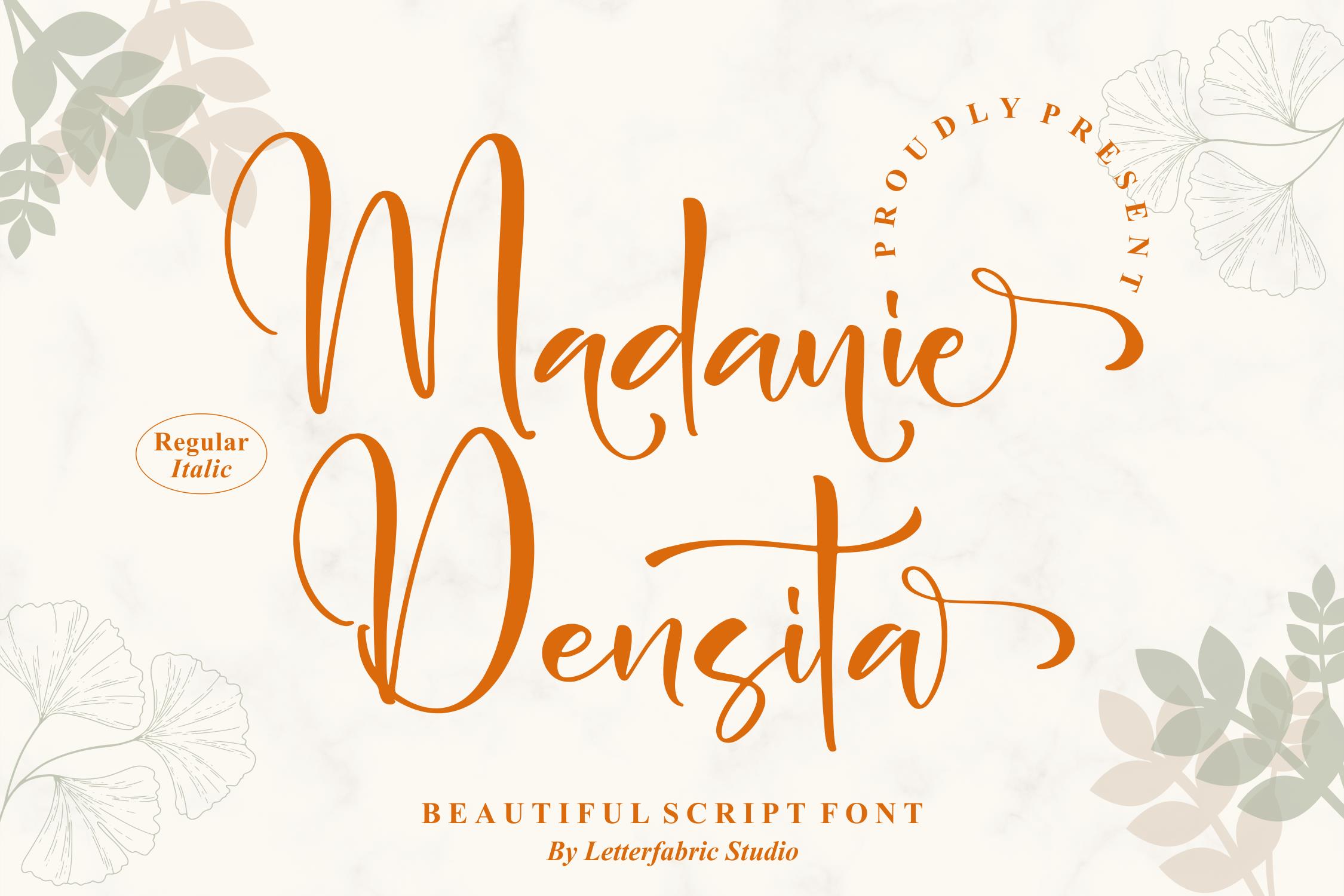 Medanie Densita Font
