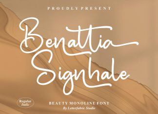 Benattia Signhale Font