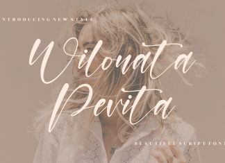 Wilonata Pevita Script Font
