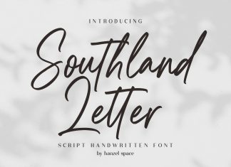 Southland Letter Handwritten Font