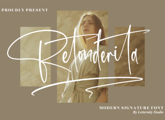 Retonderita – Modern Signature Font