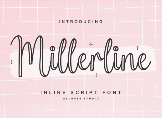 Millerline Script Font