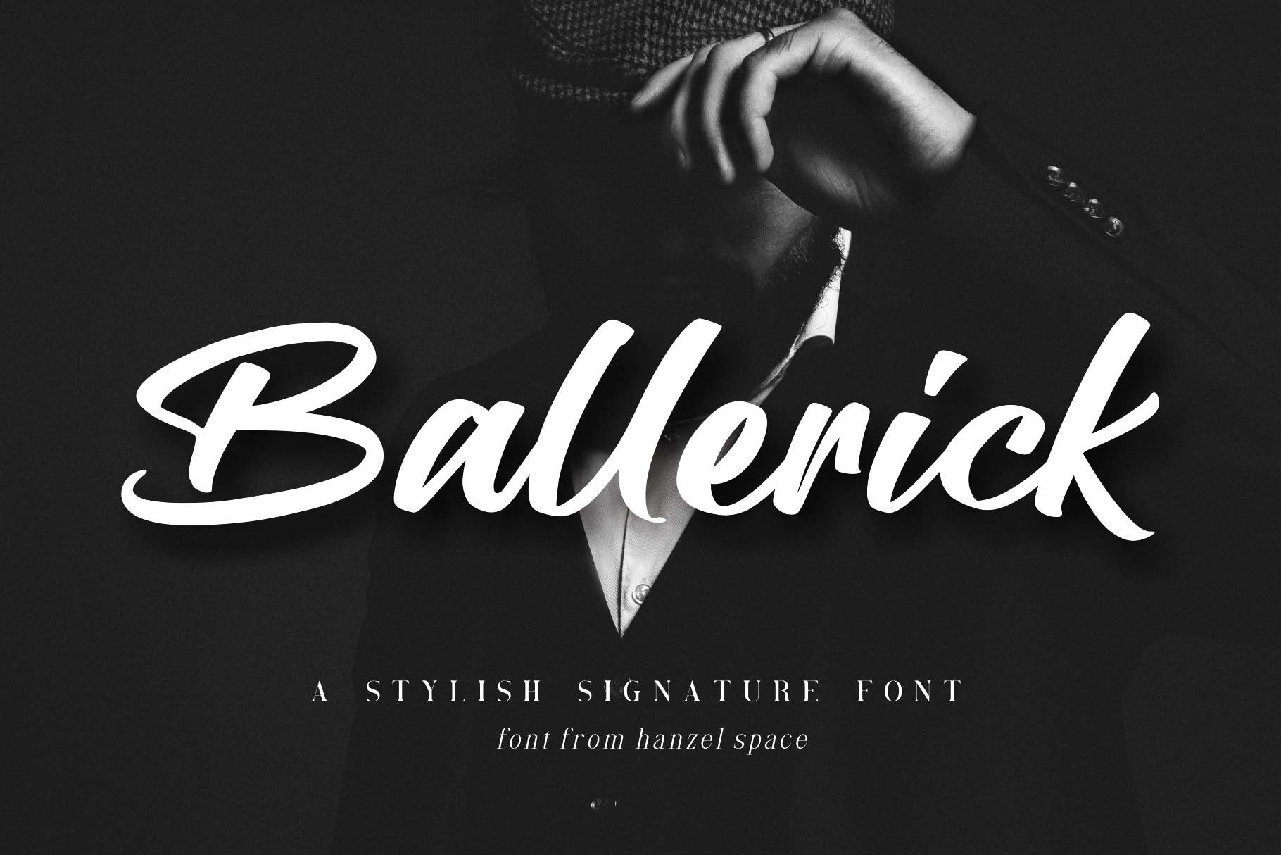 Ballerick Script Font