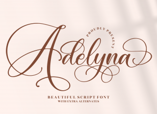 Adelyna Script Font
