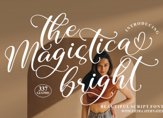 The Magistica Bright Script Font