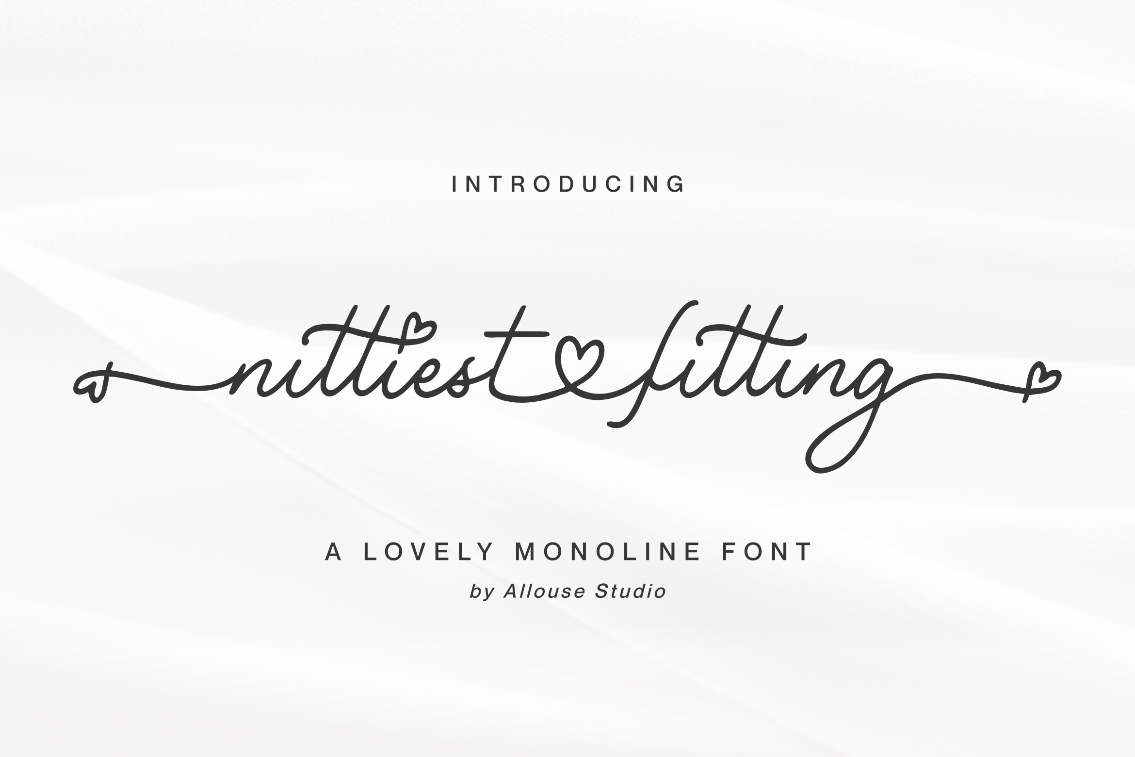 Nittiest Fitting Script Font