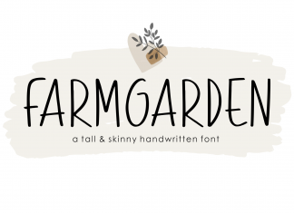 Farmgarden Display Font
