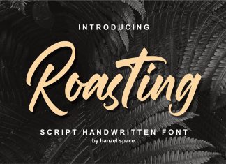 Roasting Script Font