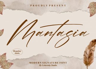 Mantasia Script Font