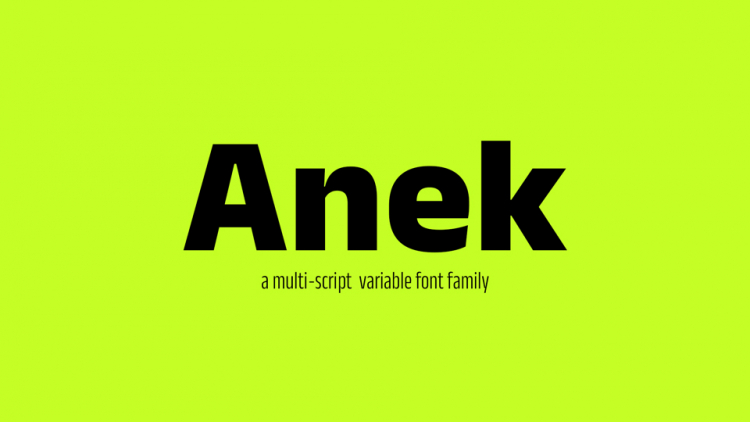 Anek Sans Serif Font