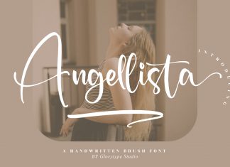 Angellista – Handwritten Brush Font