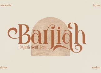Barjiah Serif Font