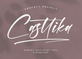 Casttika Script Font