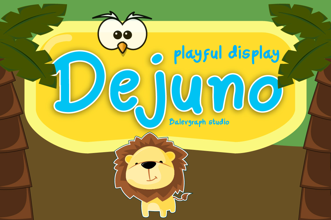 Dejuno Display Font