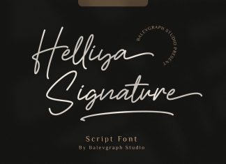Helliya Signature Script Font