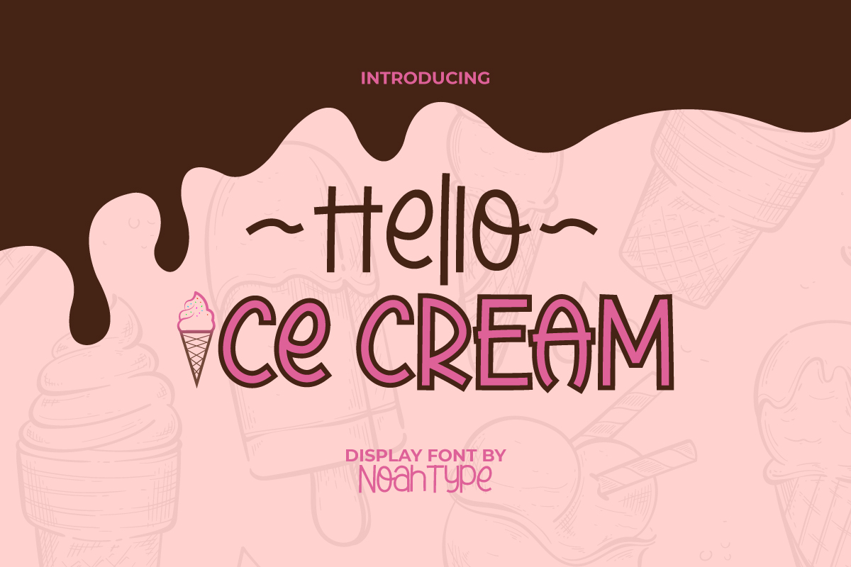 Ice Cream Font - Download Free Font