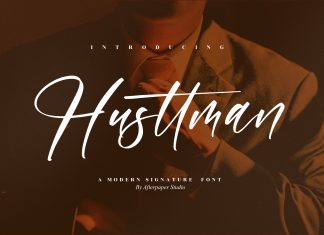 Husttman Script Font