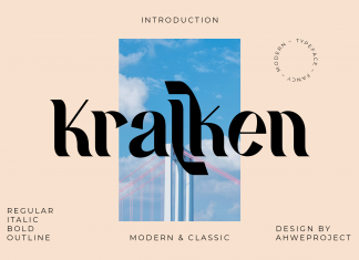 Kralken Serif Font