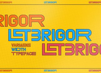 LETBRIGOR Typeface