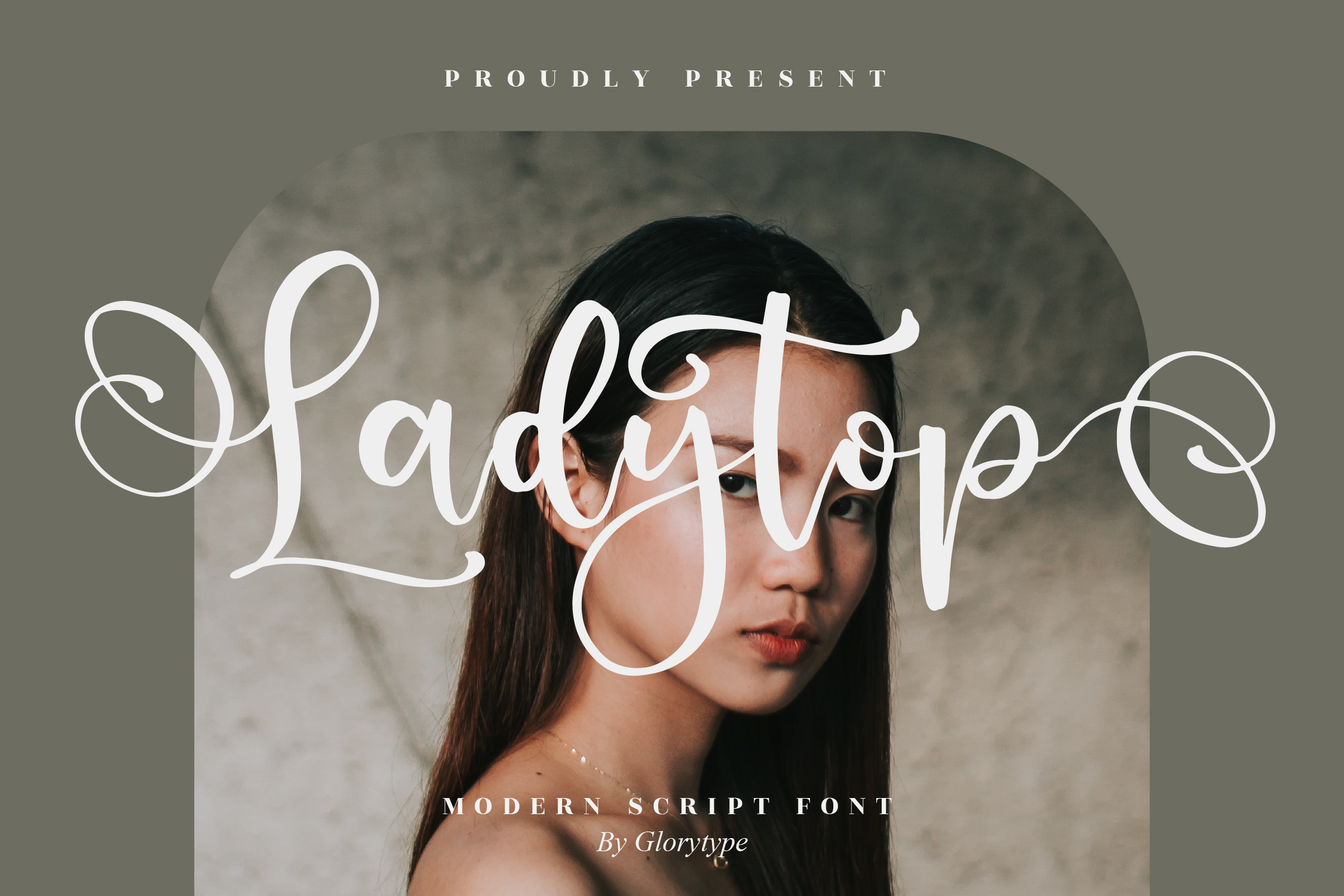 Ladytop – Modern Script Font