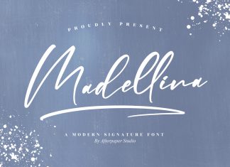 Madellina Script Font