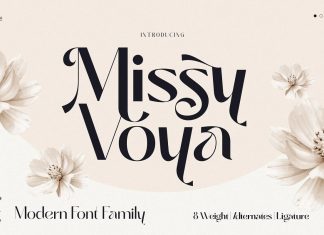 Missy Voya Sans Serif Font
