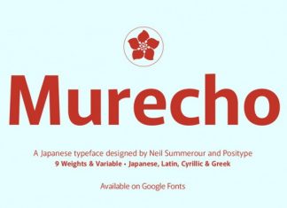 Murecho Sans Serif Font