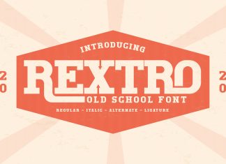 REXTRO Slab Serif Font