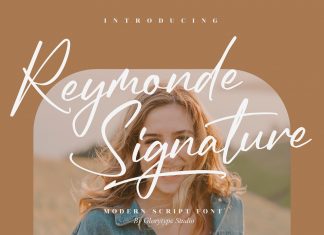Reymonde Signature Font