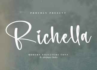 Richella Script Font
