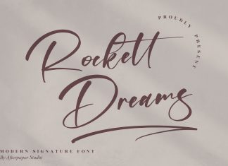 Rockett Dreams Script Font