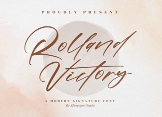 Rolland Victory Script Font