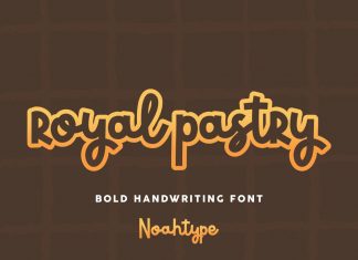 Royal Pastry Display Font