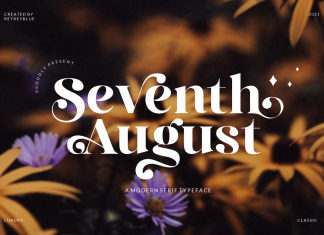 Seventh August Serif Font