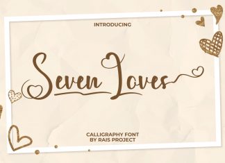 Seven Loves Script Font