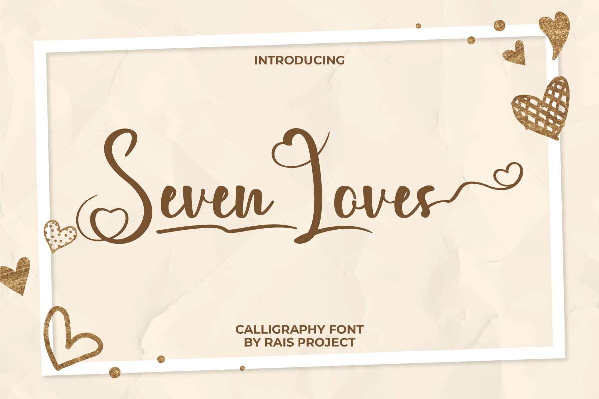 Seven Loves Script Font