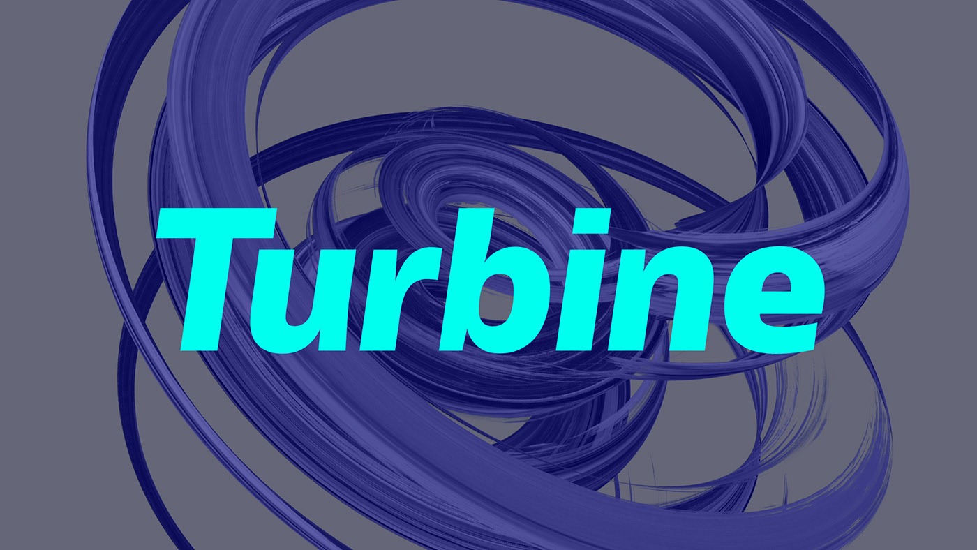 Turbine Sans Serif Font