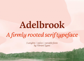 Adelbrook Serif Font