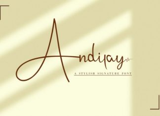 Andilay Script Font