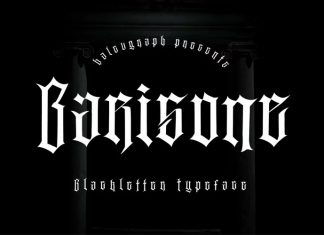 Barisone Blackletter Font