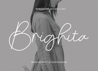 Brighita Script Font