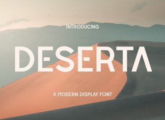 Deserta Display Font