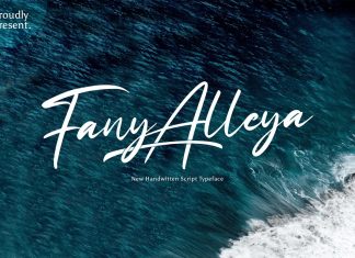 Fany Alleya Script Font