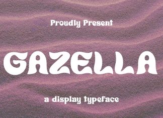 Gazella Display Font