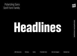 Headlines Sans Serif Font