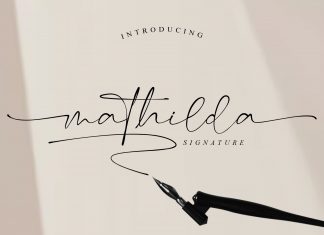 Mathilda Signature Script Font