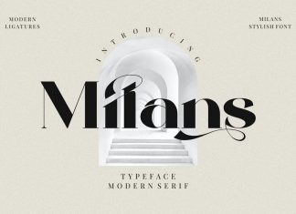 Milans Serif Font