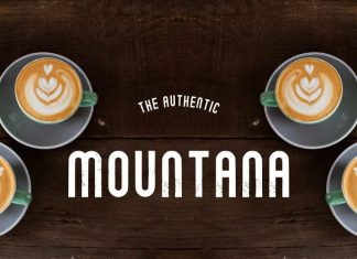 Mountana Display Font