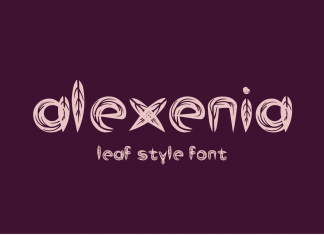Alexenia Display Font